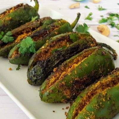 Indian Stuffed Anaheim Chile Peppers
