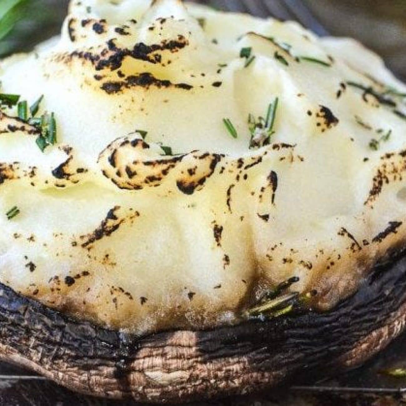 Individual Stuffed Portobello