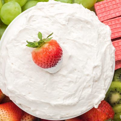 Irresistible Strawberry Cream Cheese Fruit Dip