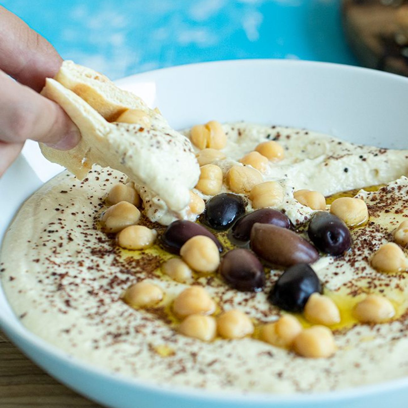 Italian Chickpea Spread Hummus