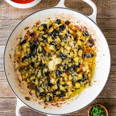 Italian Eggplant, Zucchini And Tomato