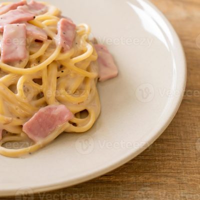 Italian Spaghetti With Ham