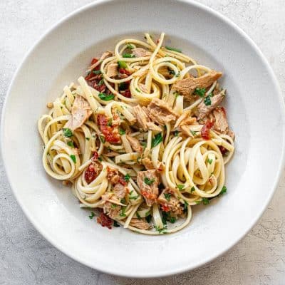 Italian-Style Tuna Pasta Bake