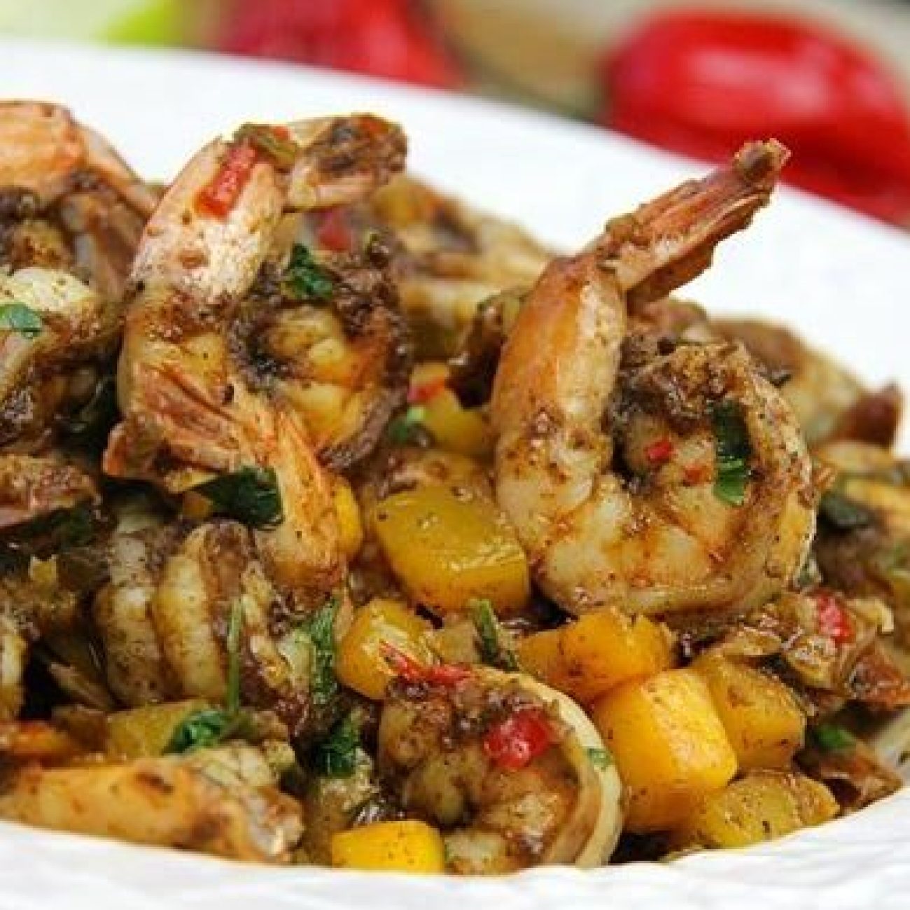 Jamaican-Inspired Smoked Shrimp Skewers on the Stovetop