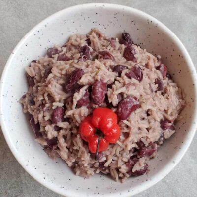 Jamaican Style Peas And Rice - Red Beans And