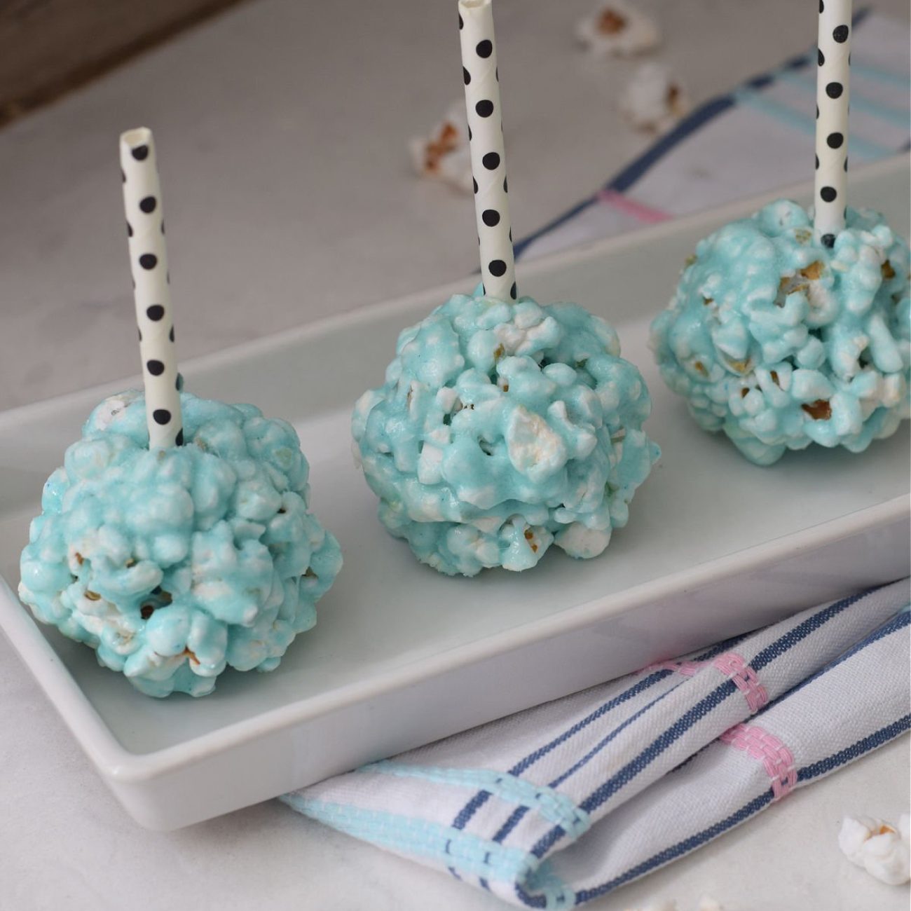 Jello Popcorn Balls