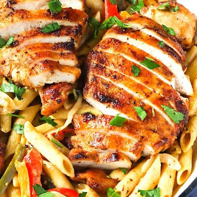 Jerk Chicken And Pasta