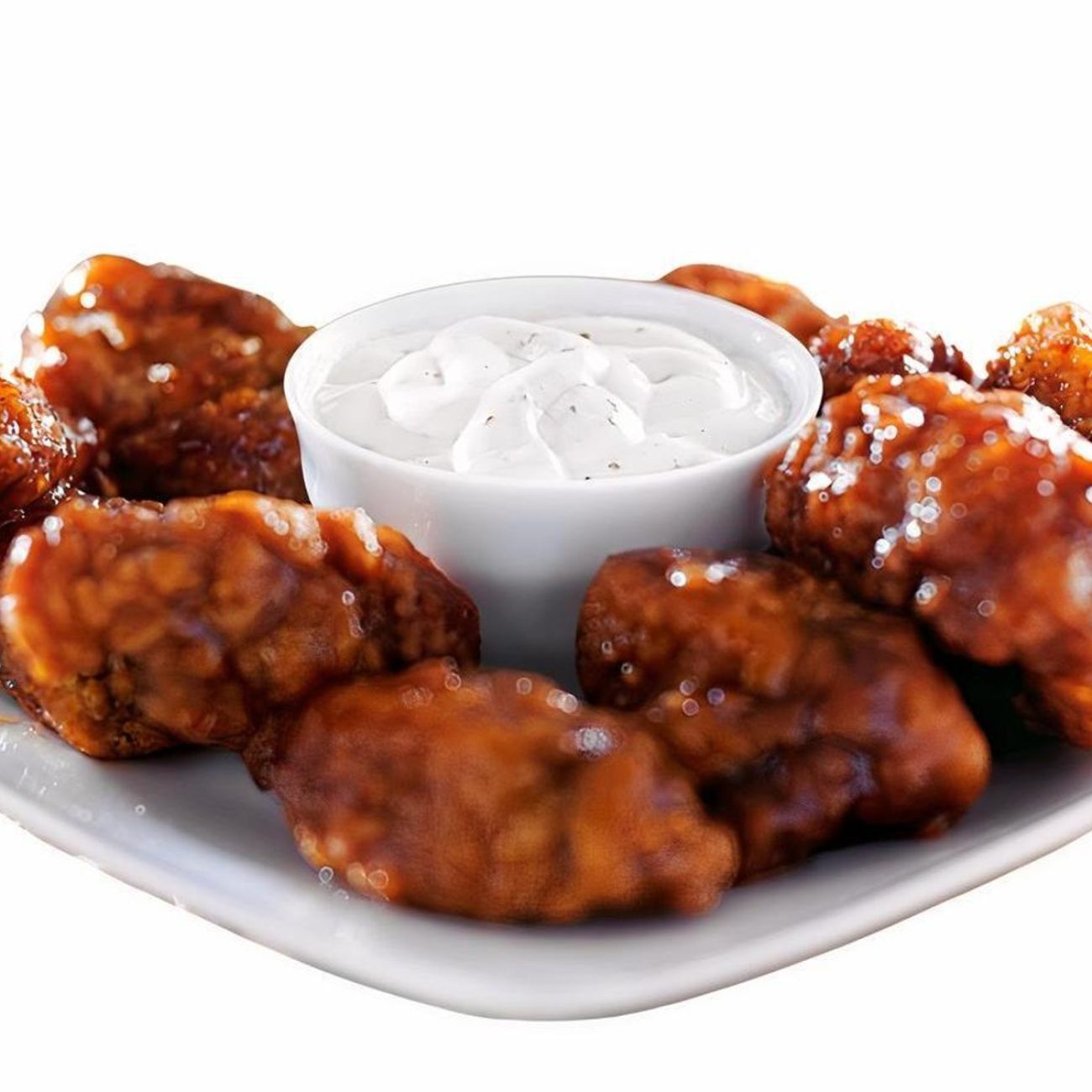Jerk Wings With Ranch Dipping Sauce -Low Carb