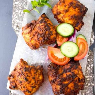 Juicy Tandoori-Style Grilled Chicken Breasts Recipe