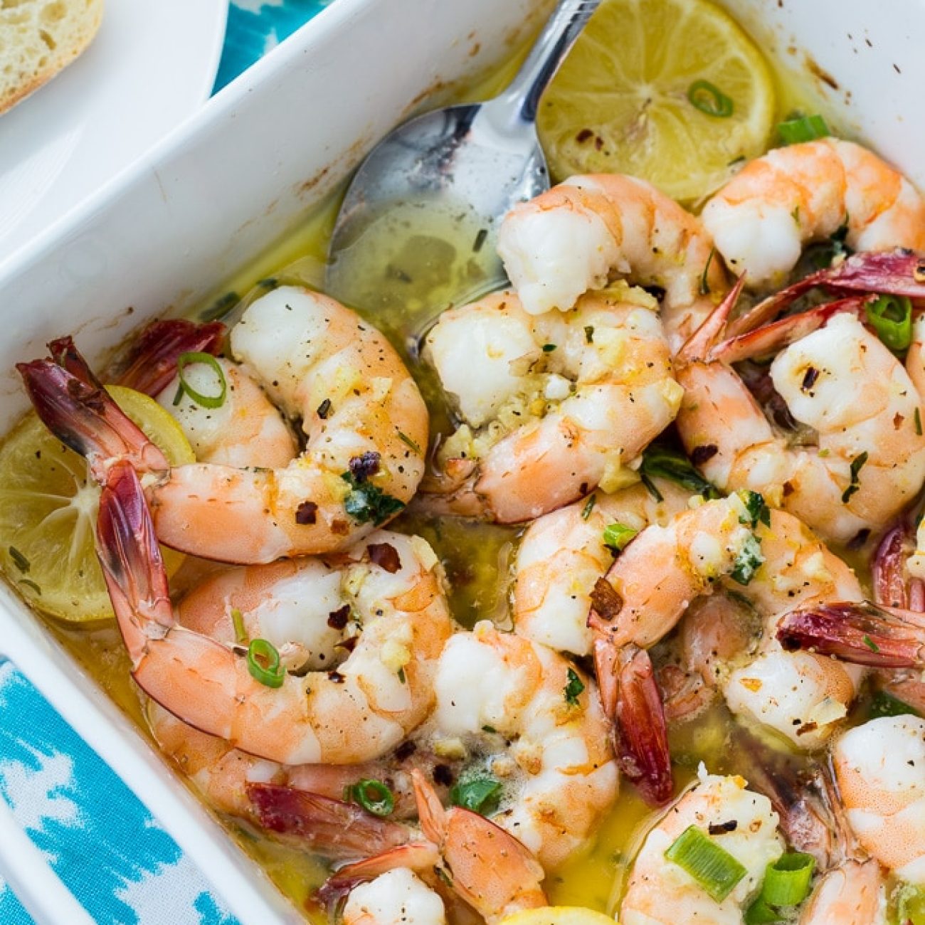 Jumbo Shrimp With Chive Butter