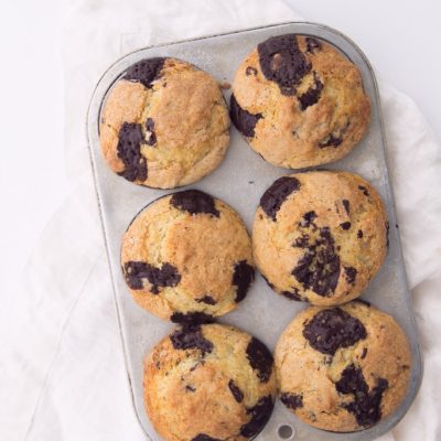 Killer Chocolate Chunk Muffins