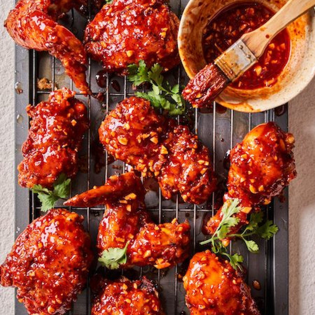 Korean-Inspired Fiery Chicken Delight