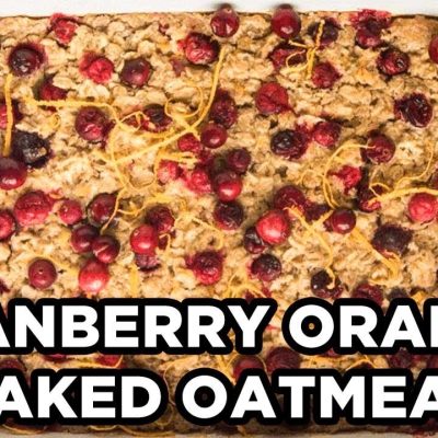 Lauras Cranberry Apple Casserole