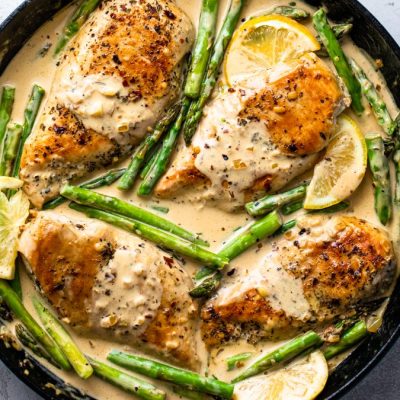 Lemon Asparagus Chicken