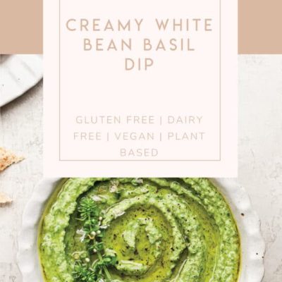 Lemon Basil White Bean Dip
