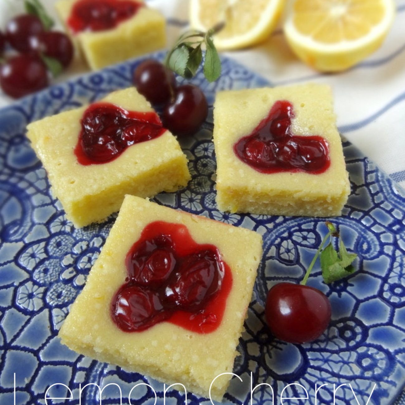 Lemon Cake Squares