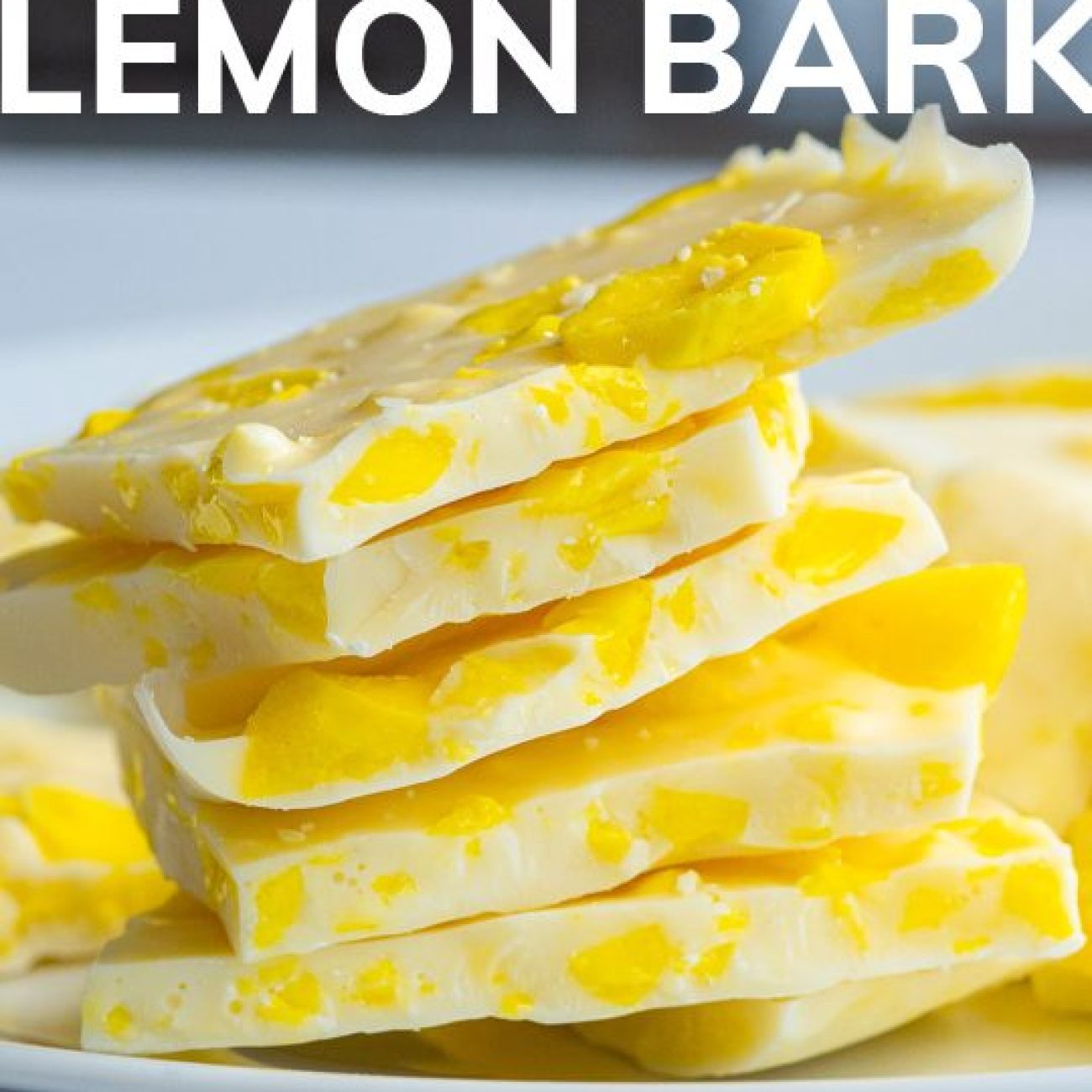 Lemon Chocolate Bark