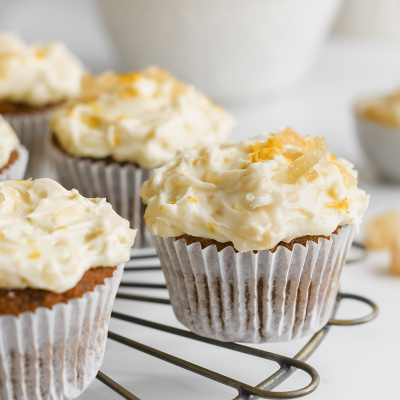 Lemon Ginger Cake W/ Lemon- Cream Cheese