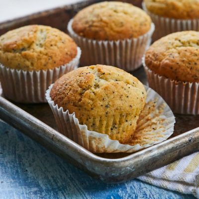 Lemon-Poppy Seed Cupcakes