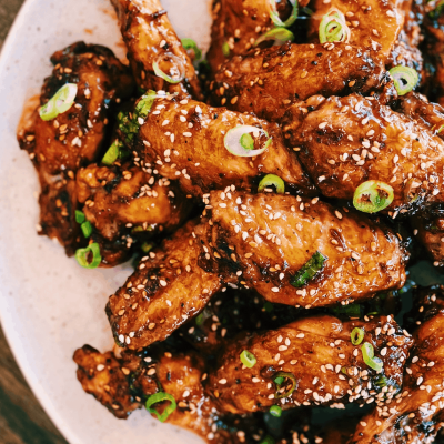 Lemon-Soy Chicken Wings