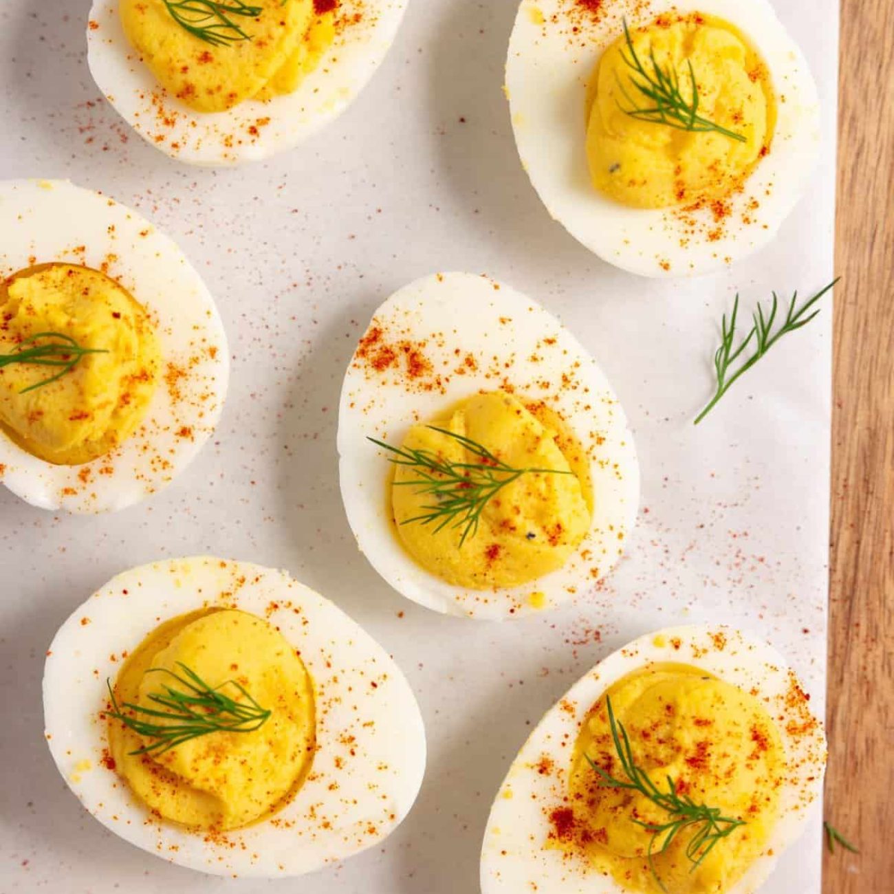 Lemony Deviled Eggs With Fresh Herbs