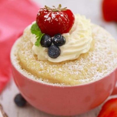 Light Coffee Mug Chocolate Cake