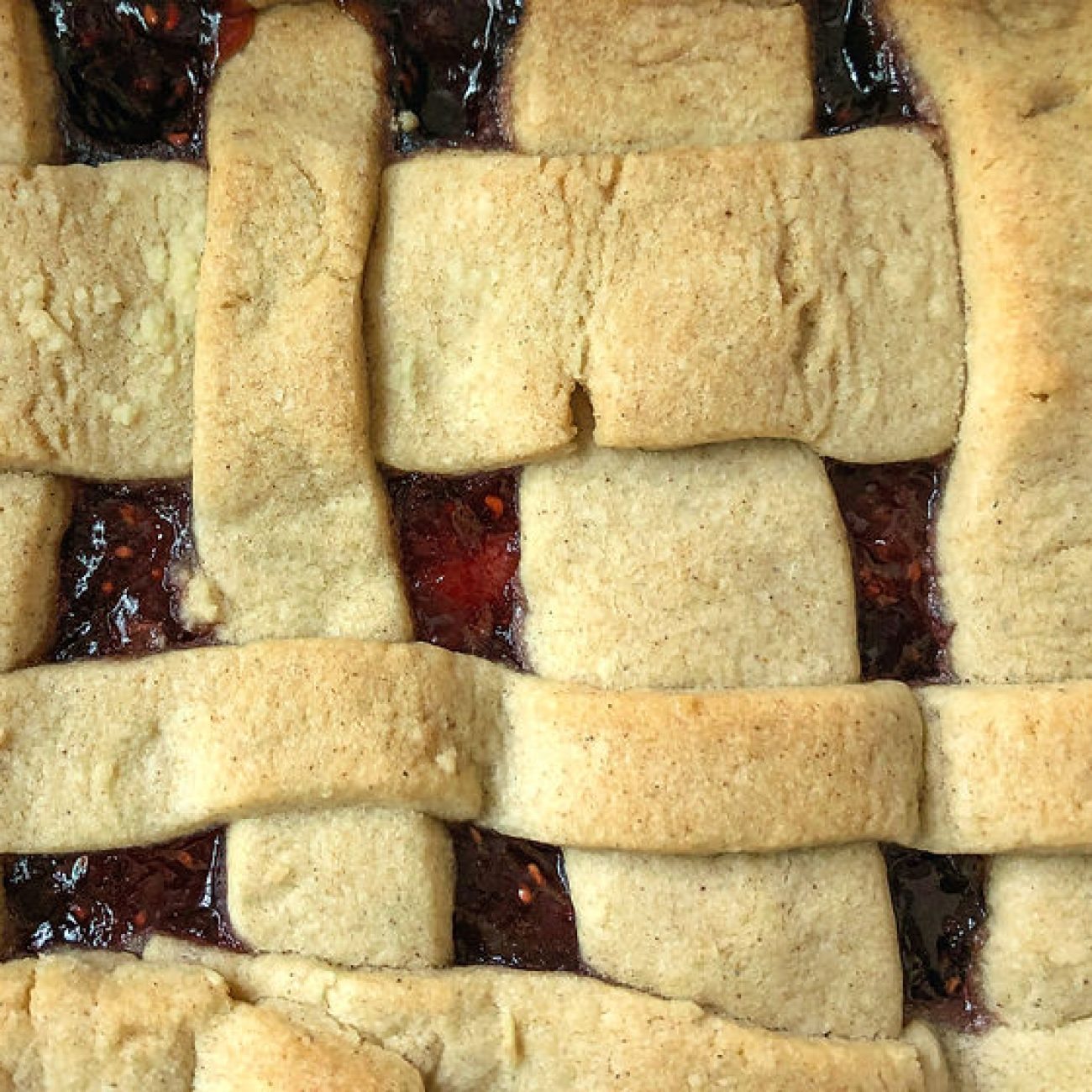 Linzer Torte Bars