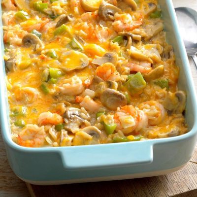 Little Shrimp Casseroles