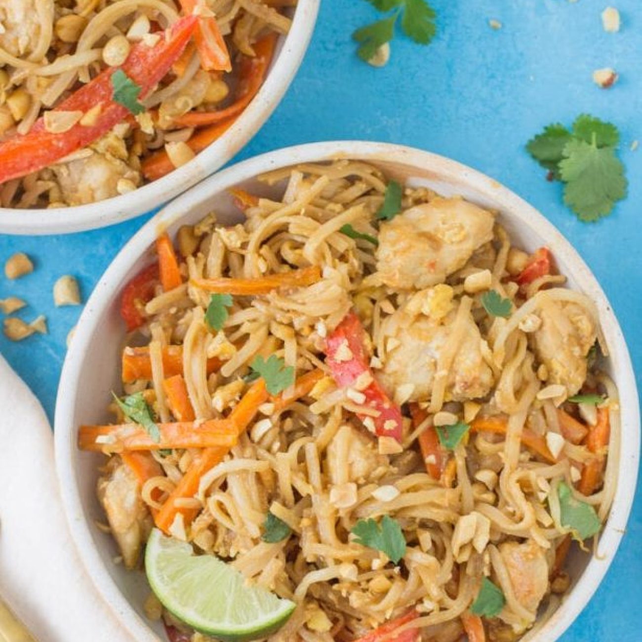 Low-Calorie Spicy Pad Thai Delight