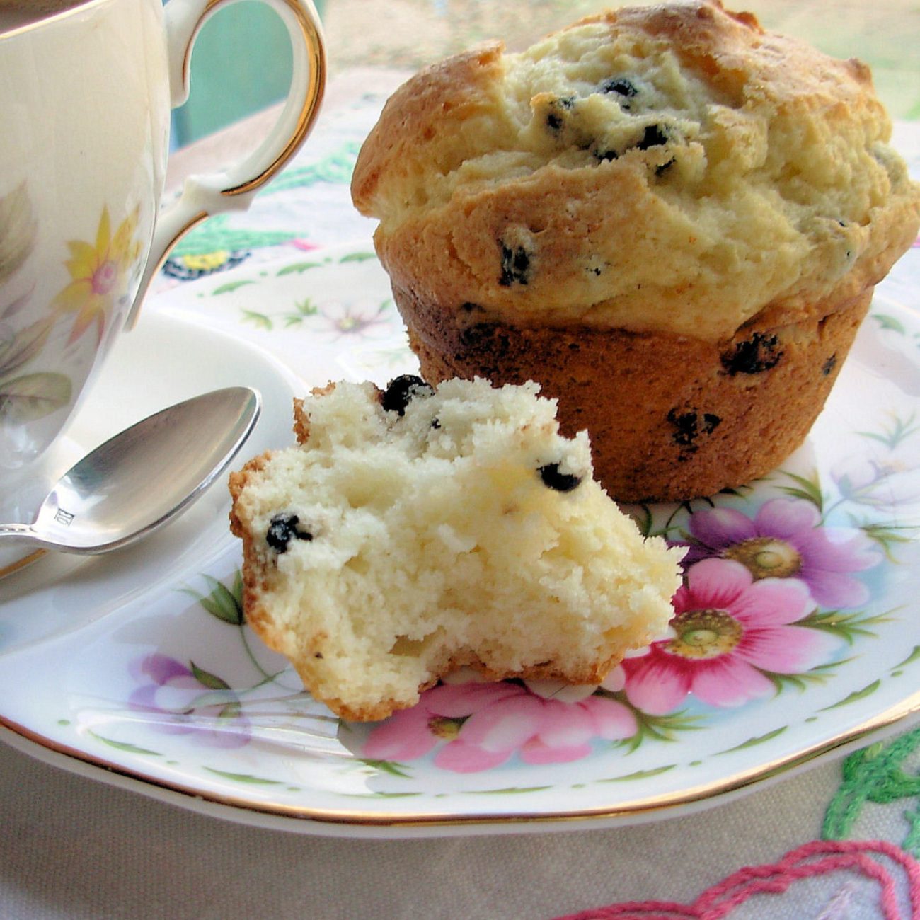 Low Carb Atkins Blueberry Muffins