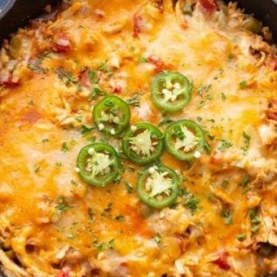 Low Carb Mexi Baked Chicken