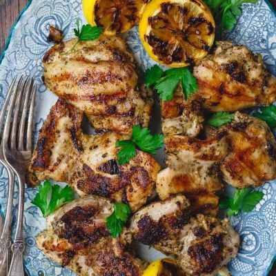 Low Fat Chicken With Lemon And Olives