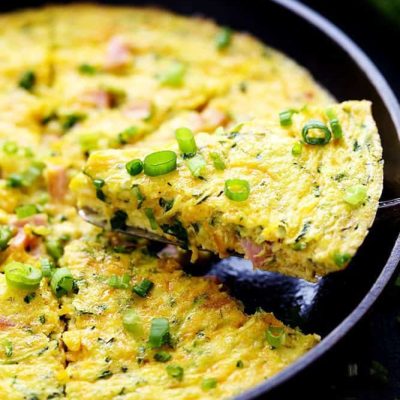 Low Fat Zucchini Frittata