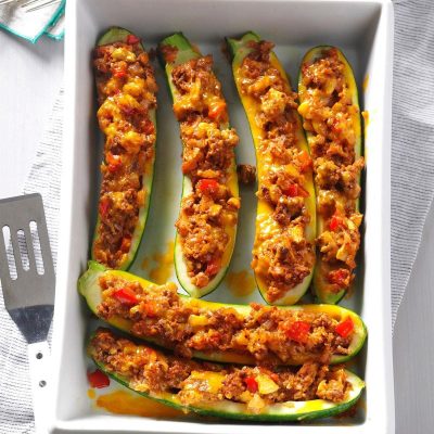 Lower-Fat Zucchini Stuffing