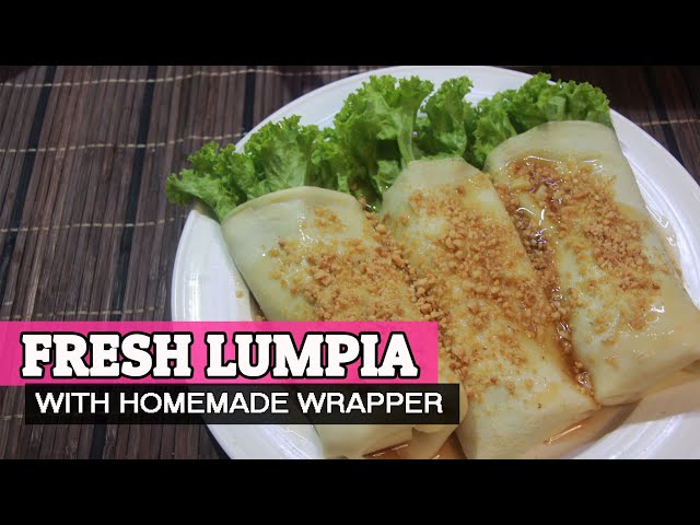 Lumpia-Stuffed Wrappers Lumpia Labong