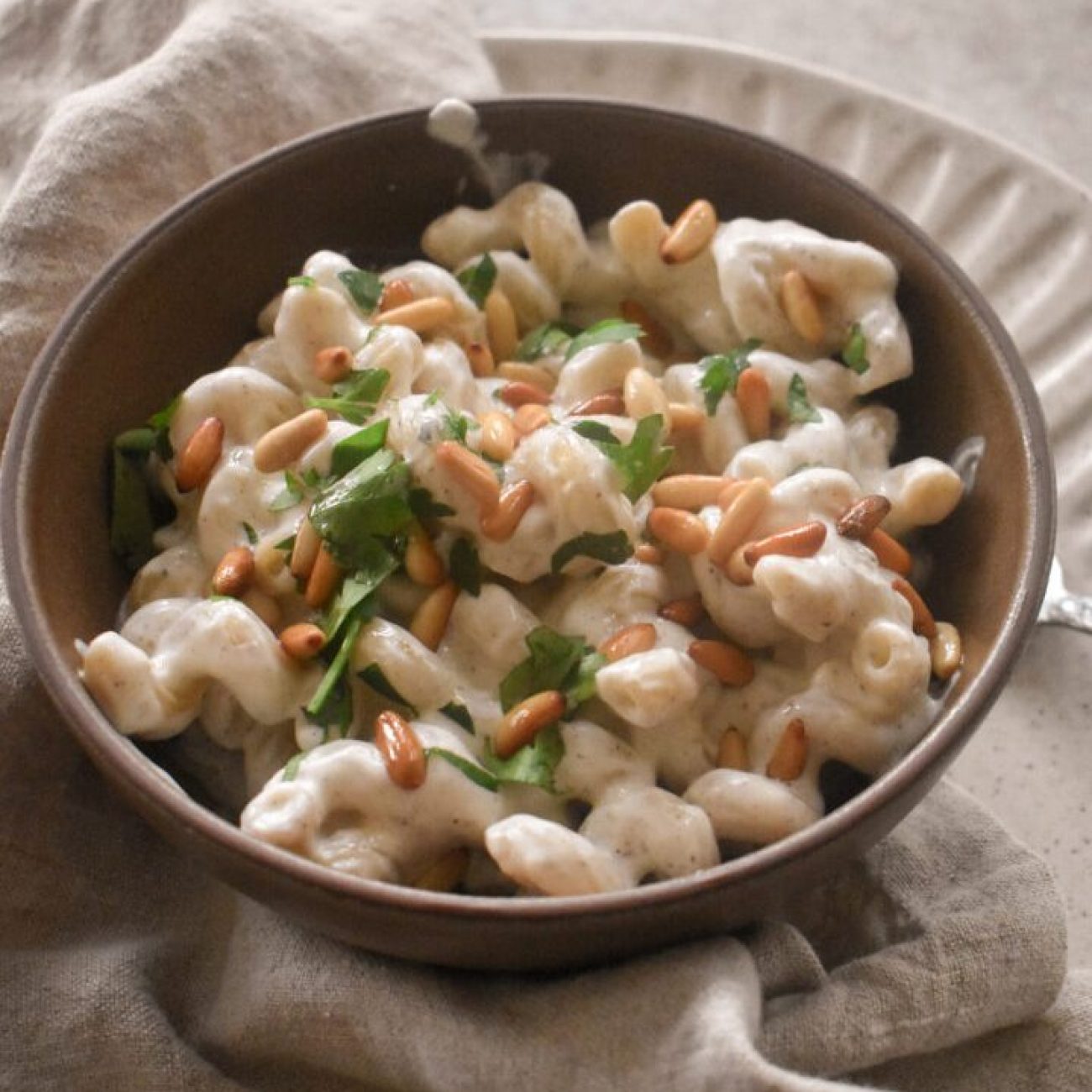 Macarona Bi Laban Yogurt Macaroni