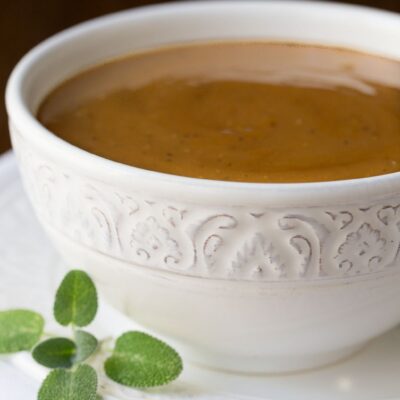 Make-Ahead Delicious Turkey Gravy