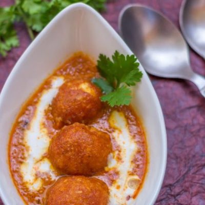 Malai Kofta Vegetable Dumplings In