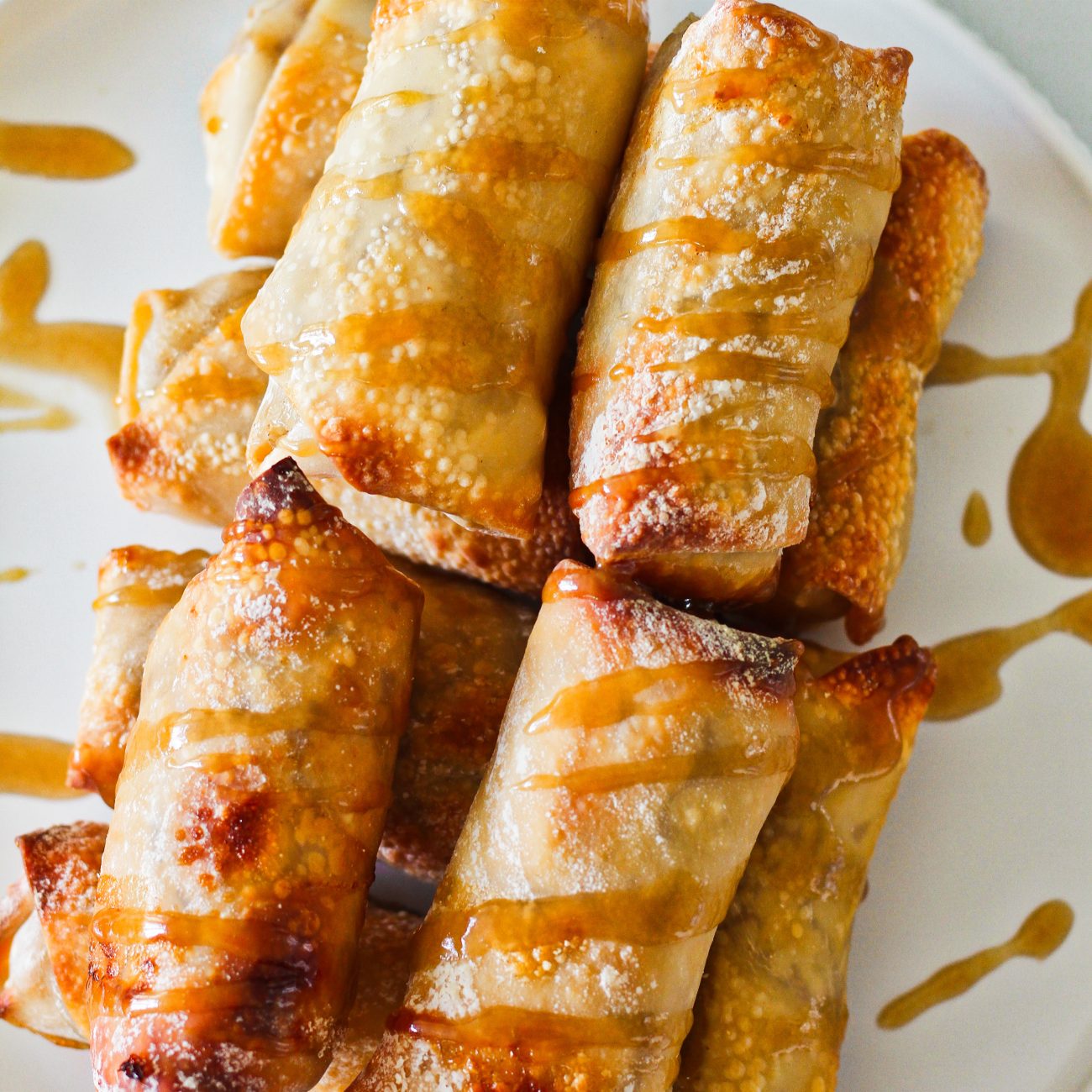 Mango And Banana Spring Rolls