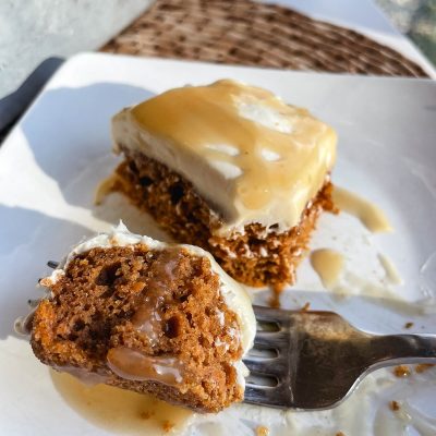 Maple Frosted Pumpkin Bars