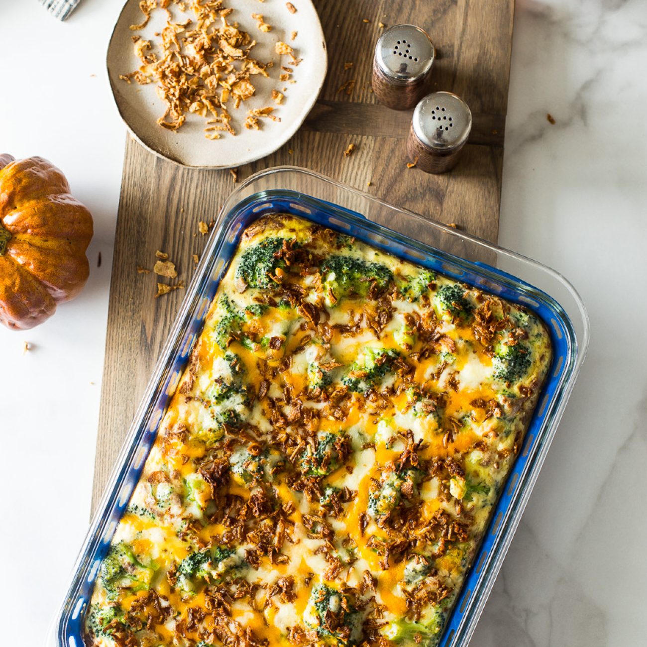 Marias Holiday Broccoli Casserole