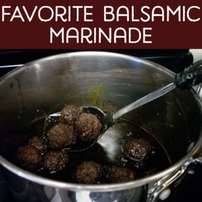 Marinated Appetizer Meatballs