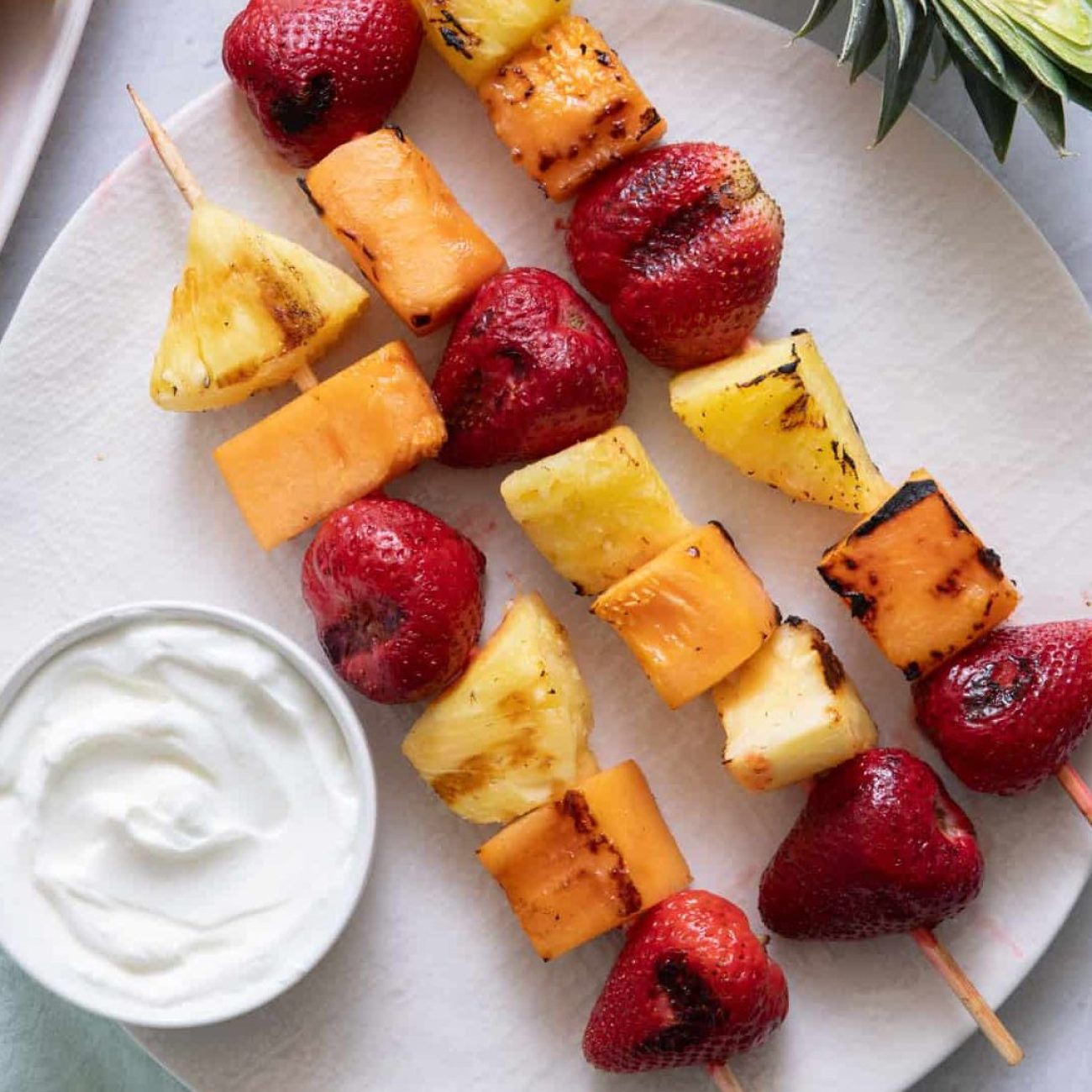 Marinated Fruit Kabobs