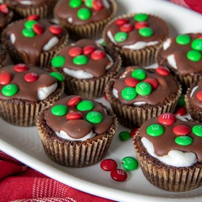 Marshmallow Brownie Bites With Chocolate