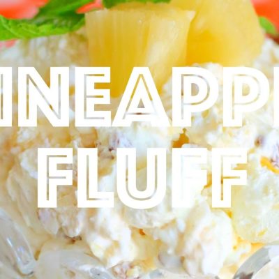 Marshmallow Pineapple Fluff Dessert