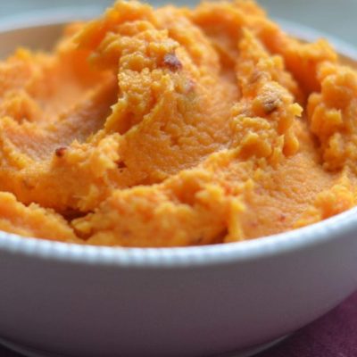 Mashed Chipotle Sweet Potatoes