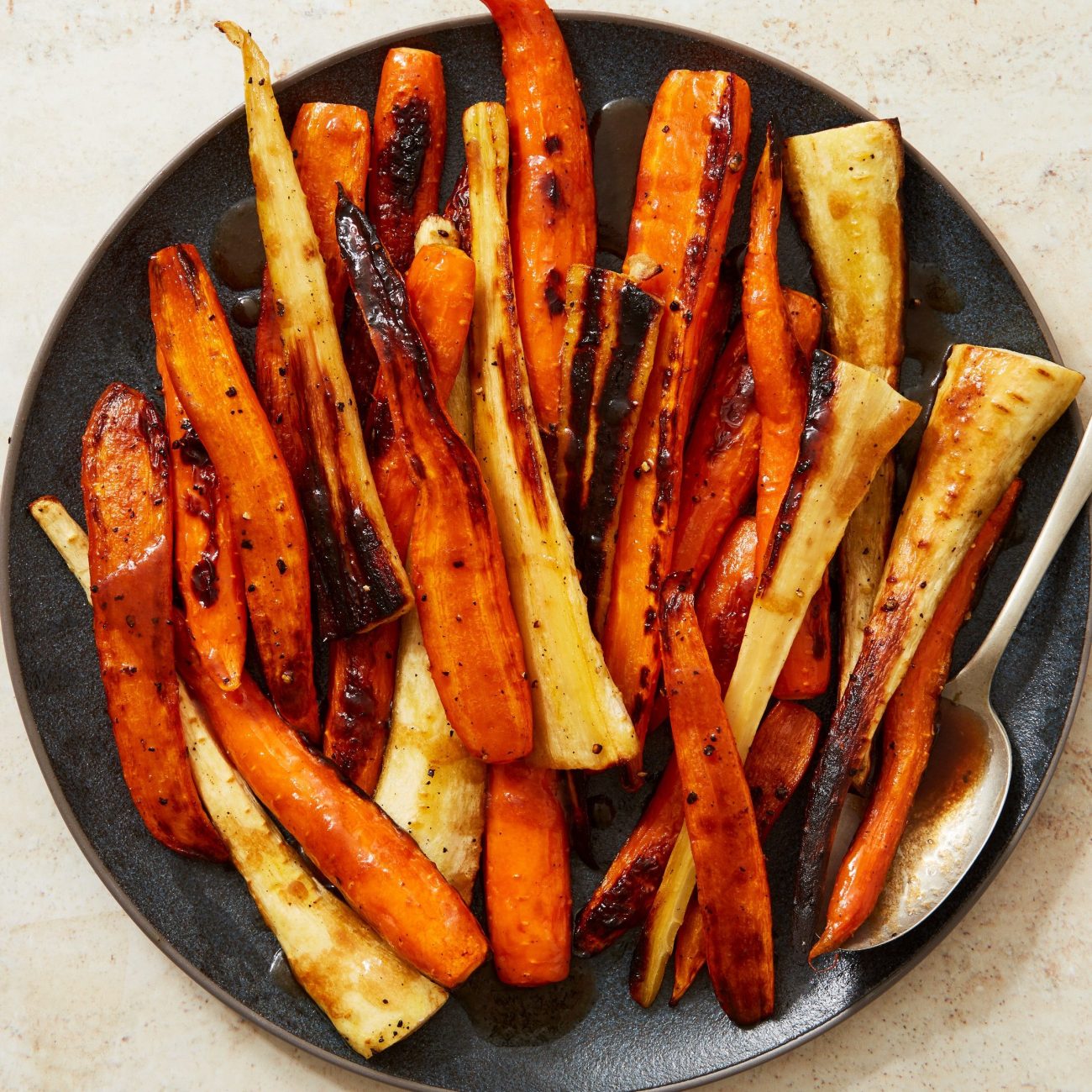 Means Roasted Parsnips & Carrots