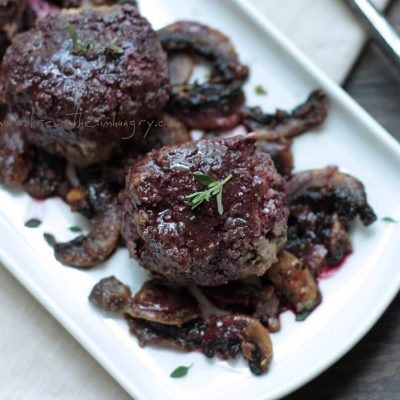 Meatballs With Blue Cheese Sauce