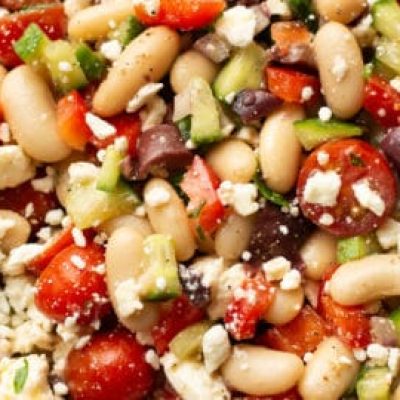 Mediterranean-Inspired White Bean Salad Recipe