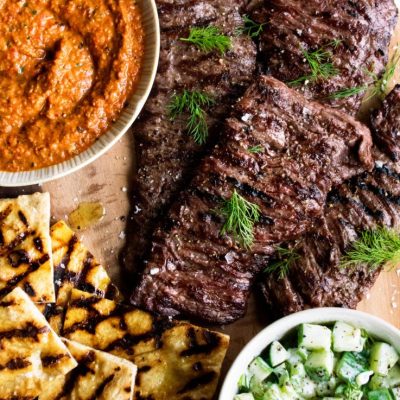 Mediterranean Marinated Cucumbers